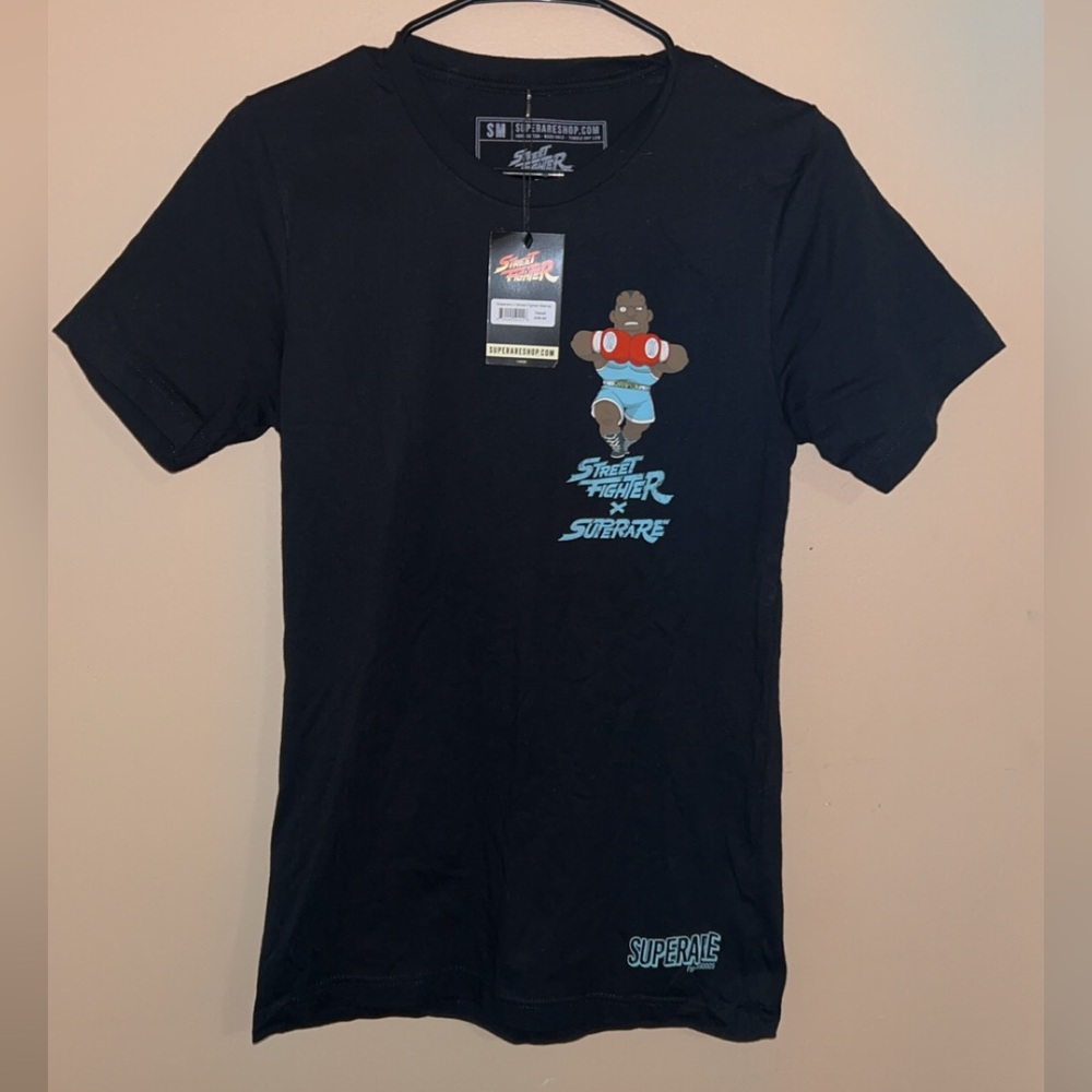 Street Fighter X Superare Balrog Shirt Size Small Boxing Gym New W Tags NWT